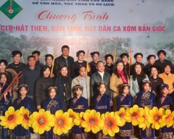 Trung tâm Văn hoá và Thông tin du lịch tỉnh Cao Bằng với công tác bảo tồn, phát huy giá trị dân ca, dân vũ, dân nhạc các dân tộc thiểu số