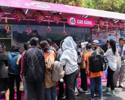 Cao Bằng tham gia quảng bá tại Ngày hội Du lịch Thành phố Hồ Chí Minh lần thứ 20 năm 2024