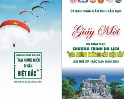 Cao Bằng tham gia Chương trình du lịch "Qua những miền di sản Việt Bắc" lần thứ XV - Bắc Kạn năm 2024