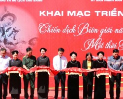 Khai mạc triển lãm "Chiến dịch Biên giới năm 1950 - Một thời hoa lửa"