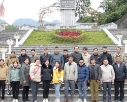 Hoạt động khảo sát nâng cao chất lượng dịch vụ du lịch cho đối tác, người dân trong vùng Công viên địa chất Non nước Cao Bằng