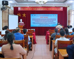 Hội nghị tập huấn nâng cao năng lực hướng dẫn, thuyết minh cho cộng đồng dân cư và đối tác Công viên địa chất Non nước Cao Bằng