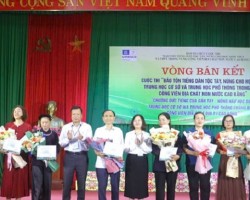 Bán kết Cuộc thi “Bảo tồn tiếng dân tộc Tày, Nùng cho học sinh Trung học cơ sở và Trung học Phổ thông trong vùng Công viên địa chất Non nước Cao Bằng”