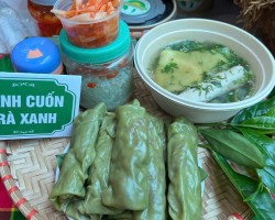 Bánh cuốn vị trà xanh – Sự kết hợp tinh tế giữa truyền thống và hiện đại