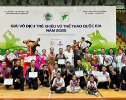 Đoàn vận động viên Cao Bằng đạt nhiều huy chương tại giải Vô địch trẻ Khiêu vũ thể thao quốc gia và Cúp Khiêu vũ thể thao toàn quốc lần II năm 2025
