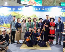 Sở Văn hóa, Thể thao và Du lịch tỉnh Cao Bằng tham gia Hội chợ mùa Thu năm 2025