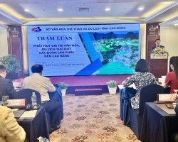 Cao Bằng tham dự Hội thảo “Thực trạng và giải pháp thu hút đoàn làm phim đến các địa phương”