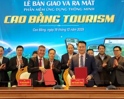 Ra mắt phần mềm du lịch thông minh Cao Bằng