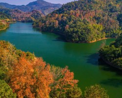 Trải nghiệm cung đường lá vàng đỏ mùa đông ở Cao Bằng