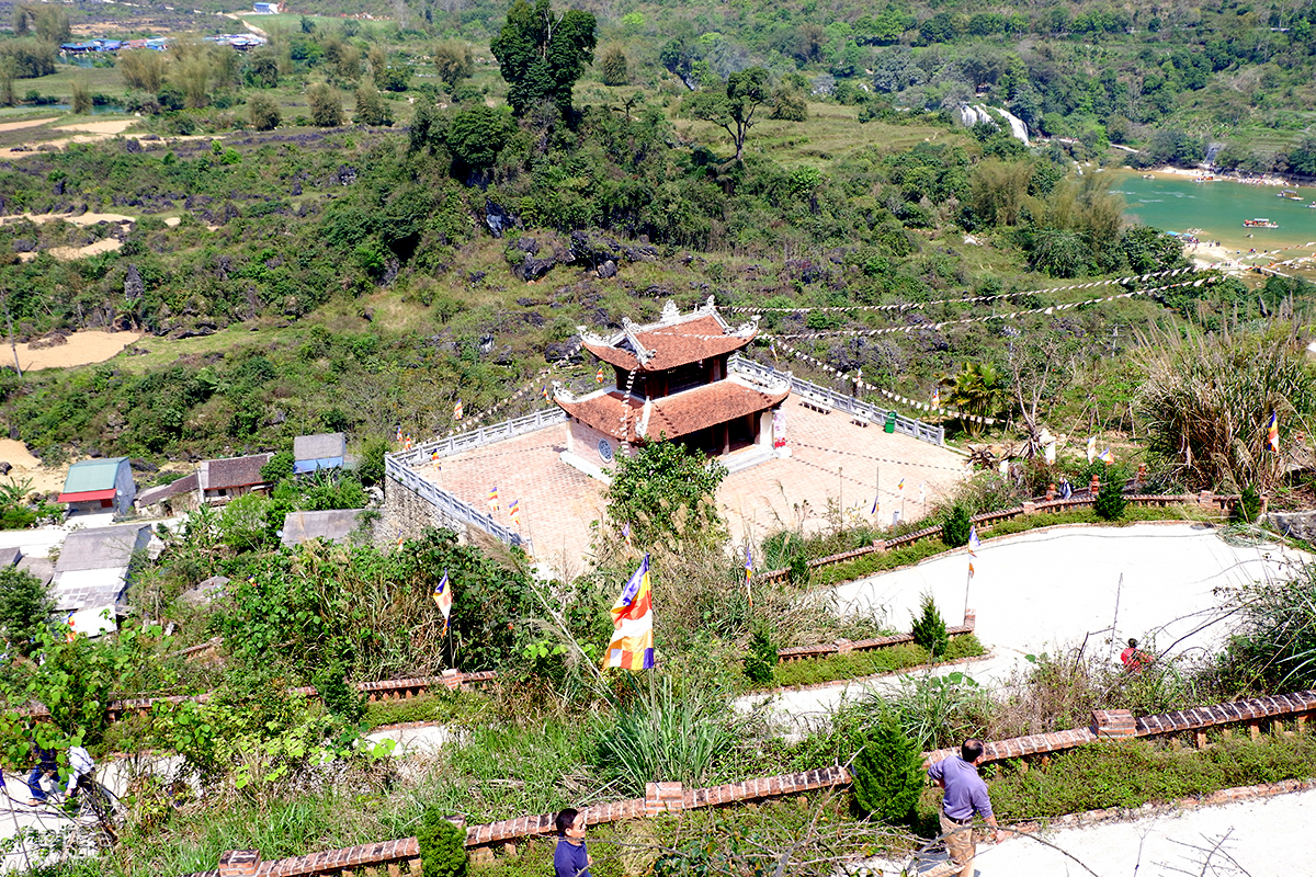 Chùa Phật tích Trúc Lâm Bản Giốc – chốn linh tự thiêng liêng nơi núi rừng biên cương Tổ quốc 4 vntourism